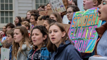 Climate change-7 young climate activists